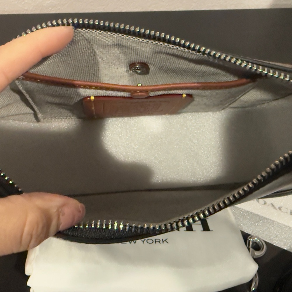 Coach Waverly Crossbody Bag in Loved Leather - Picture 6 of 9